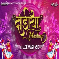 Dandiya Mashup 2024  Hindi Marathi Mix  Dj Lucky Yash Nsk Remix