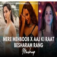 Mere Mehboob x Aaj Ki Raat x Besharam Rang Mashup By Knockwell