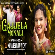 GAJJELA MONALI FOLK SONG 2024 - EDM VS HALGI MIX - DJ KAILASH MBNR DJ VICKY