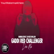 Gaddi Red Challenger (Desi Mix)  DJ Nick Dhillon