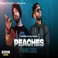 Peaches (Desi Mix)  Nick Dhillon x Diljit Dosanjh